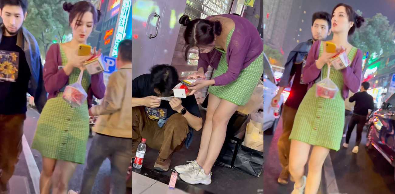 夜市抄底极品美女裙下 真空陪醉酒男友逛街 都可以想象到如此尤物等会回家以后的惨叫了！ - 51吃瓜网-51吃瓜网