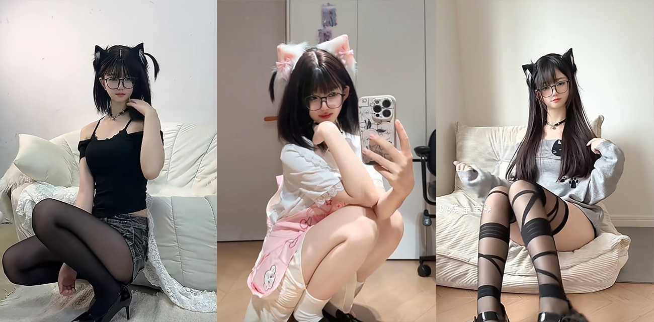 抖音50W粉丝少女网红 不想早起 私人定制合集视频流出 穿各种JK制服配丝袜 撅臀揉奶上演极致诱惑！ - 51吃瓜网-51吃瓜网