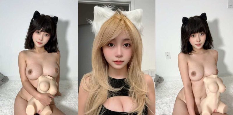 嫩模福利姬 黑猫露娜酱 付费福利流出 清纯萝莉化身母狗 自慰足交舔屌 尺度逆天！-51吃瓜网