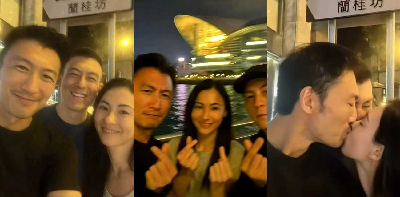 08年艳照门事件 时隔多年后 陈冠希 张柏芝与谢霆锋 竟然街头热吻甜蜜合照 这是放下隔阂晚上酒店激情3P吗？ 热搜 HOT - 51吃瓜网-51吃瓜网