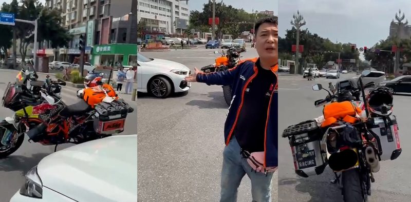 德阳妈逼哥火出圈！抖音网红教训宝马车主 一边让人讲素质 一边妈逼挂嘴边 关键他还有理你说这气不气人！-51吃瓜网