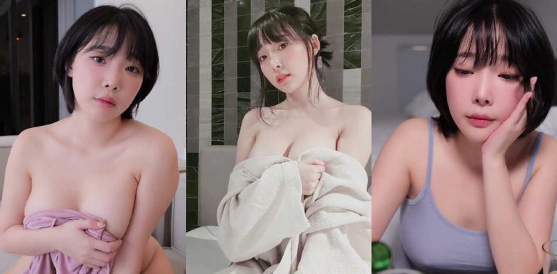 韩国网红女神 姜仁卿 最新福利流出 俏丽短发外表清纯甜美 娇小身材却有着性感豪乳 大尺度自慰诱惑非常！-51吃瓜网