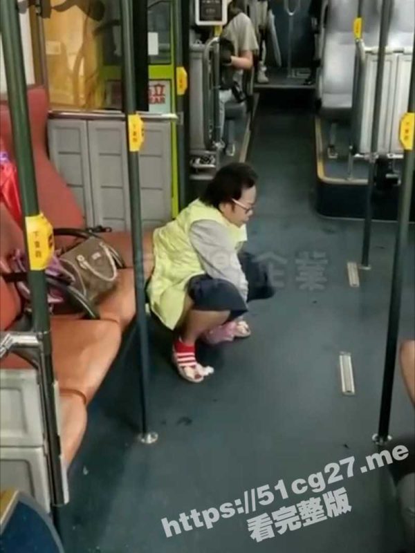 台湾的公交就是如此多功能 便意大发 直接脱掉裤子在车厢中间拉粑粑-51吃瓜网